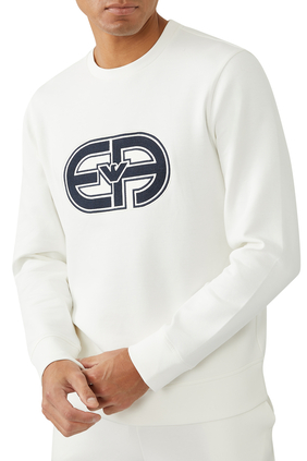 Logo Cotton-Blend Sweatshirt